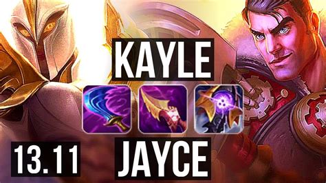 KAYLE Vs JAYCE TOP Penta 3 0M Mastery 2100 Games 15 3 12