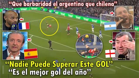 ASI REACCIONO EL MUNDO PERIODISTAS Se RINDEN A GOL DE GARNACHO Hoy Con