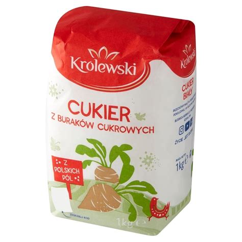 Cukier Królewski Cukier z buraków cukrowych 1 kg Zakupy online z