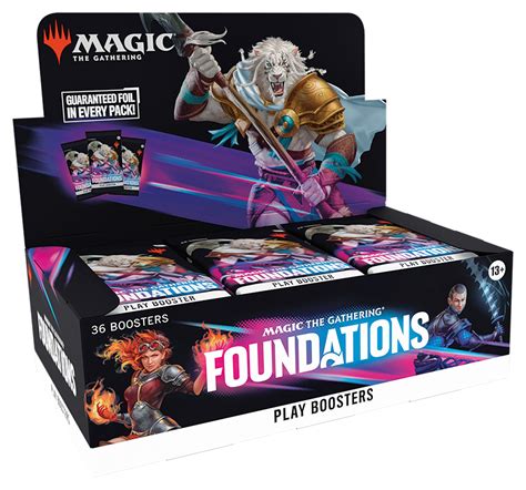 Mtg Foundations Play Booster Display 36 Packs Magic Event