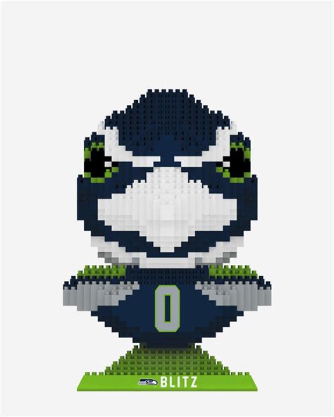 Blitz Seattle Seahawks BRXLZ Mascot Bust FOCO