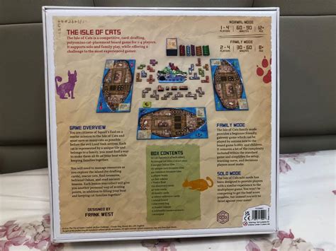 The Isle Of Cats Boardgame Carousell