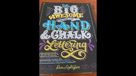 Great Lettering Book The Big Awesome Book Of Hand And Chalk Lettering