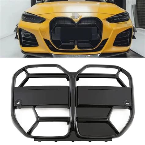 Abs Gloss Black Car Front Grill Series G Sedan Door Csl