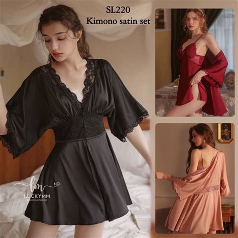 Jual Sexy Lingerie Kimono Baju Tidur Sexy Lingerie Wanita Lingerie