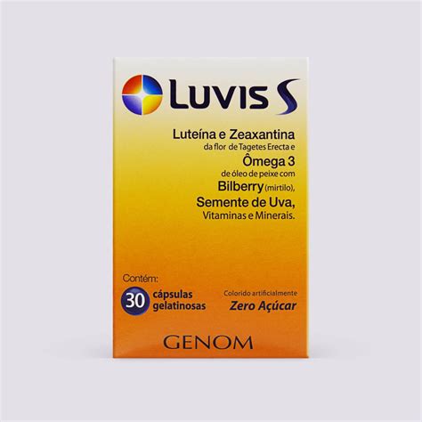 Luvis S Para Que Serve - Luvis S - 30 ou 60 Comprimidos - Luteína e Ômega 3 | Famivita