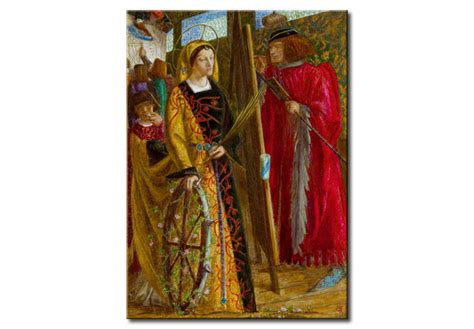 Kunstdruck St Katharina Dante Gabriel Rossetti Kunstdrucke