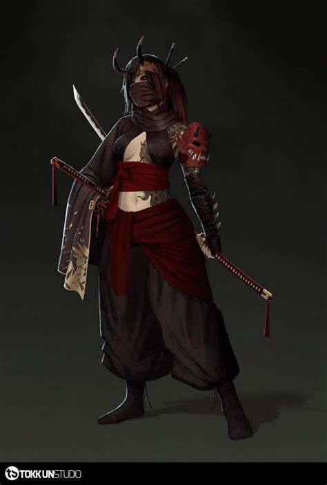 Shinobi By Alpyro On Deviantart Samurai Feminina Samurai Rpg Ideias