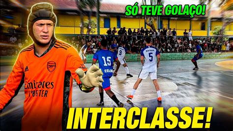 Estreia Do Goleiro De Capacete No Interclasse S Teve Gola O Youtube