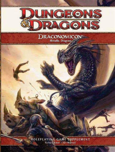 Draconomicon Ii Metallic Dragons 4e Wizards Of The Coast