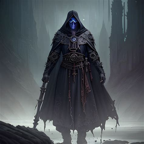 Occultist Dark Priest High Fantasy 8k High Resolution High