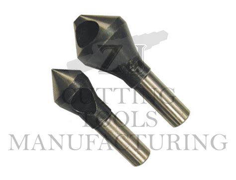 Inch HSS Zero Flute Countersinks And Deburring Tools