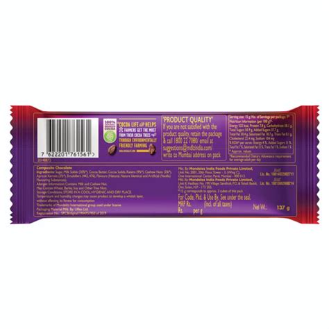 Cadbury Dairy Milk Silk Fruit & Nut Chocolate Bar 137g | Sinin