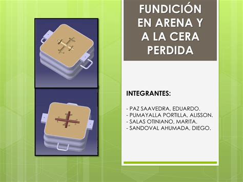 PDF Fundición en Arena y a La Cera Perdida DOKUMEN TIPS