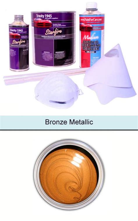 Buy Bronze Metallic Metallic Urethane Acrylic Car Paint Kit in Toms ...