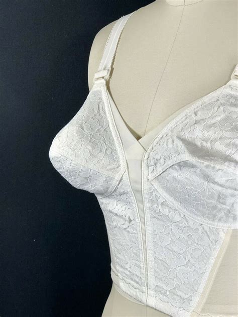 Bullet Bra Vintage 1950s Bra Playtex Living Long Line Etsy