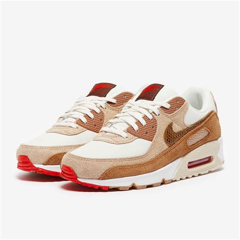 Nike Sportswear Womens Air Max 90 Amd Pale Ivorypicante Redsummit