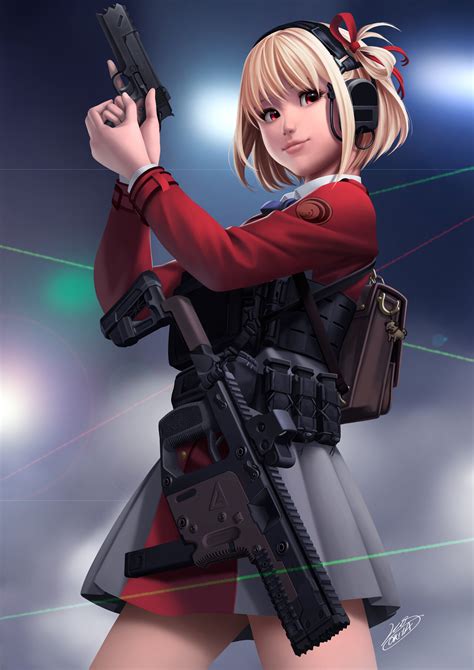 ArtStation - Tactical Chisato Nishikigi