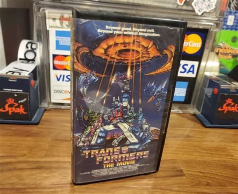 Original Transformers The Movie Vhs Tape W Case Rhinohome Video