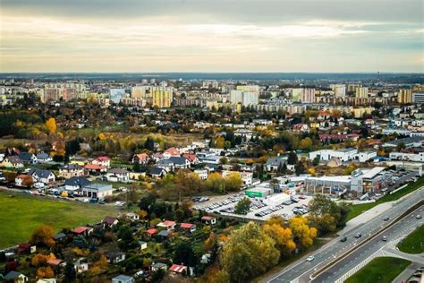 Blisko Lotniczych Zdj Bydgoszczy Kapu Ciska Osiedle Le Ne