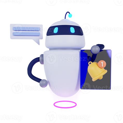 3D Bot AI Powered Marketing and Notification Tools 11888455 PNG