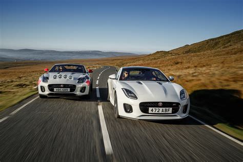 Jaguar F Type Rally Cars Celebrate Years Of Sports Car Flickr