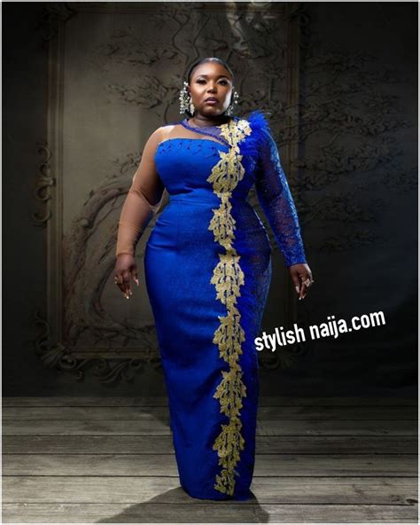 Collection Of Blue Coloured Aso Ebi Styles That Will Waoh You