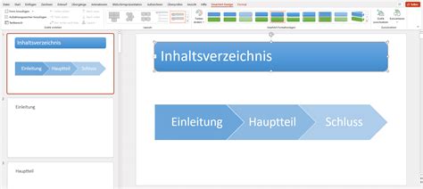 Powerpoint Inhaltsverzeichnisse Erstellen So Gehts