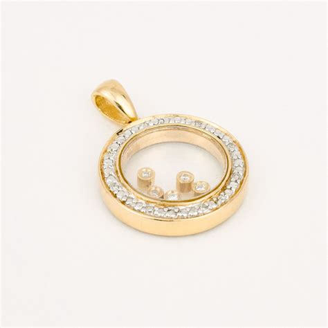 Floating Diamond Pendant – Folklor