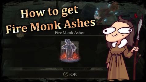 ELDEN RING How To Get Fire Monk Spirit Ashes YouTube