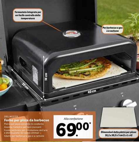 Grillmeister Forno Per Pizza Da Barbecue Offerta Di Lidl