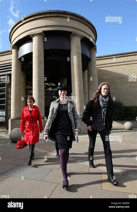 Tommy Sheridan Leaves Glasgow High Court Hi Res Stock Photography And