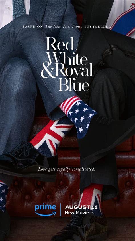 Red White And Royal Blue Poster Red White And Royal Blue Movie Cast Release Date Popsugar