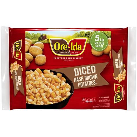 Ore Ida Diced Hash Brown Potatoes Lb Instacart