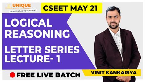 Free Cseet Logical Reasoning Letter Series May Cseet Online