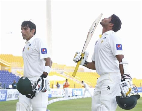 IN PIX: Misbah emulates Richard's record of fastest Test century ...