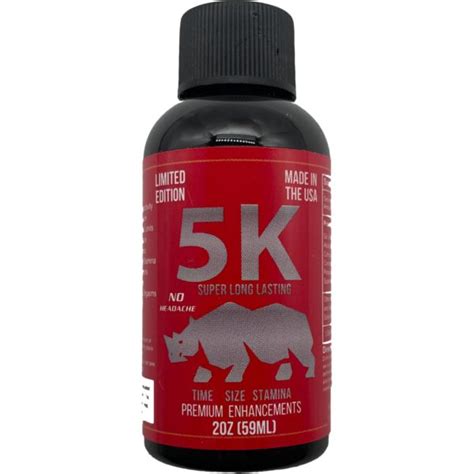 Rhino 5k Sexual Enhancement Drink Bottle Rhino Platinum 7