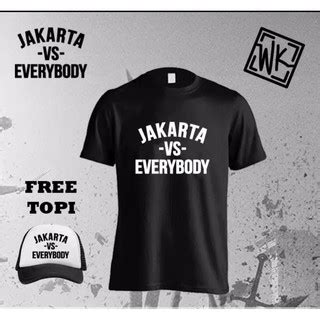 Jual Kaos Jakarta Vs Everybody Shopee Indonesia