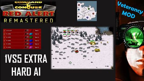 Command Conquer Red Alert Remastered Skirmish Vs Extra Hard Ai