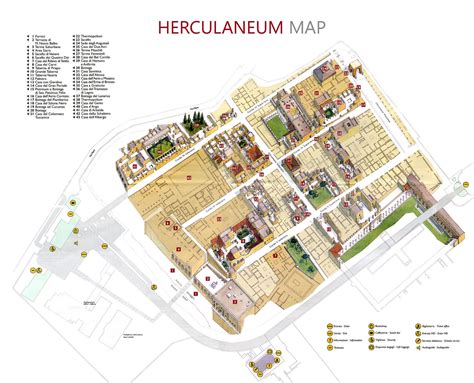 Https Flic Kr P JG4vv1 Herculaneum Map Detailed Map Of The