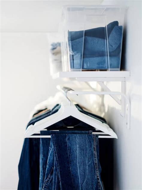 20 Practical Small Walk-in Closet Ideas for more storage - IKEA Hackers