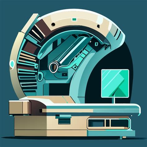 Premium Vector Xray Machine Vector Illustration