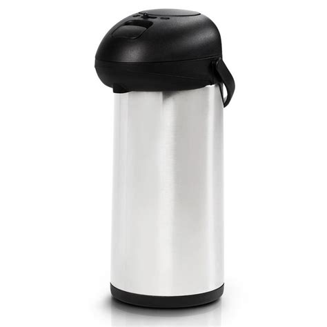 5l Stainless Steel Airpot Insulated Vacuum Thermal Flask Jug Thermal