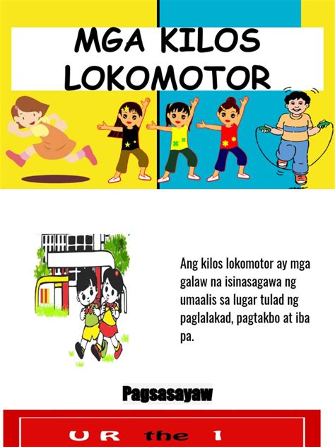 Grade 1-P.e Kilos Lokomotor | PDF