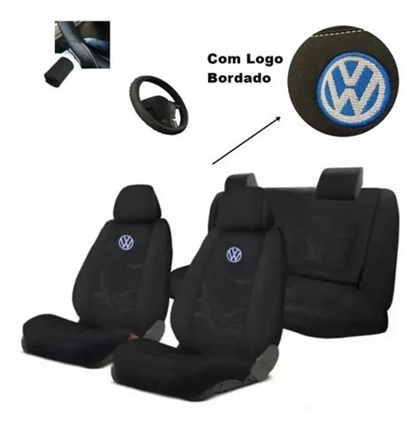 Capa De Banco Tecido Carro Automotivo Vw Gol Fox Voyage Polo