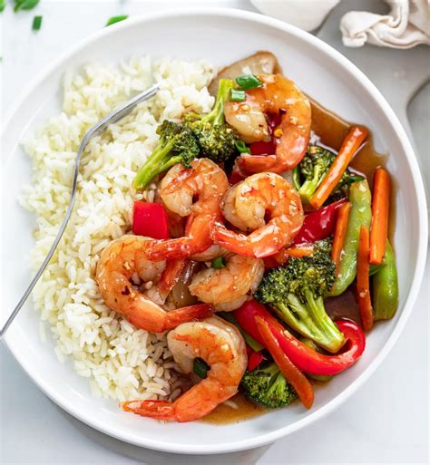 Shrimp Stir Fry - The Cozy Cook