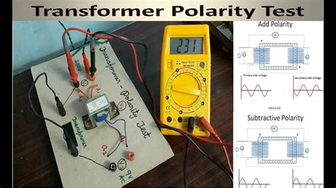 Polarity Testing Of Transformer Youtube