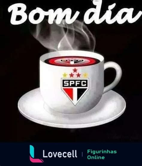 Figurinha Bom Dia São Paulo FC para WhatsApp Lovecell