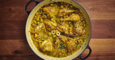 Ragoût de poulet à la marocaine Zeste