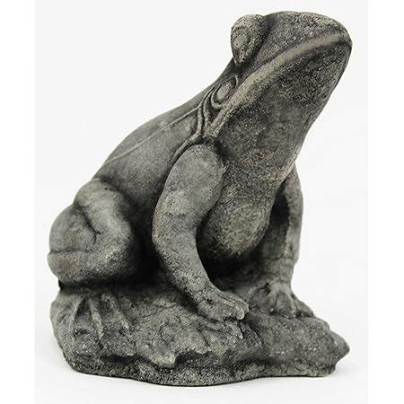 Amazon Toad Garden Statues Cement Frog Sculptures Cast Stone Frogs